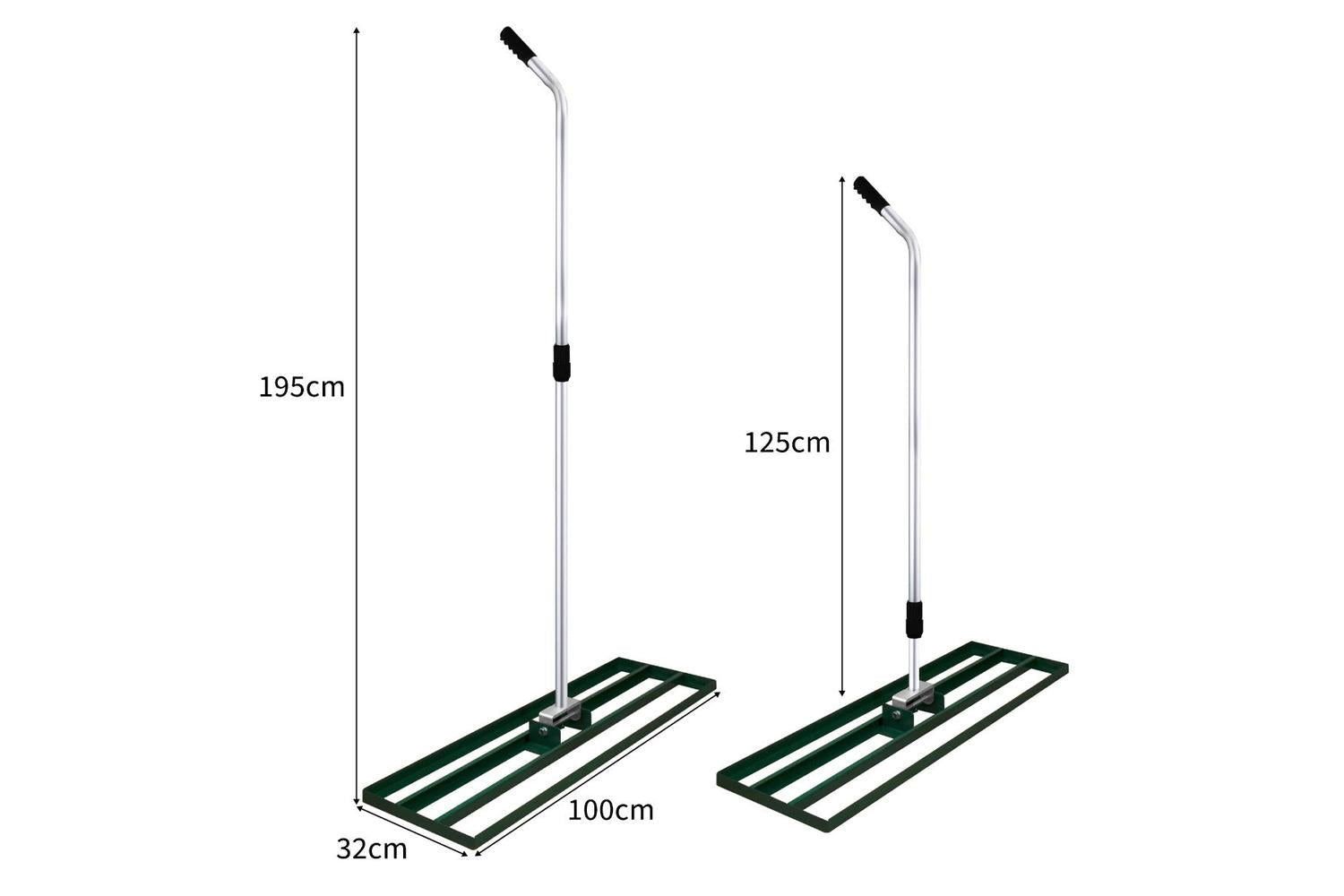 Monstershop 210734 - T-mech Lawn Leveller 100cm  Green-5