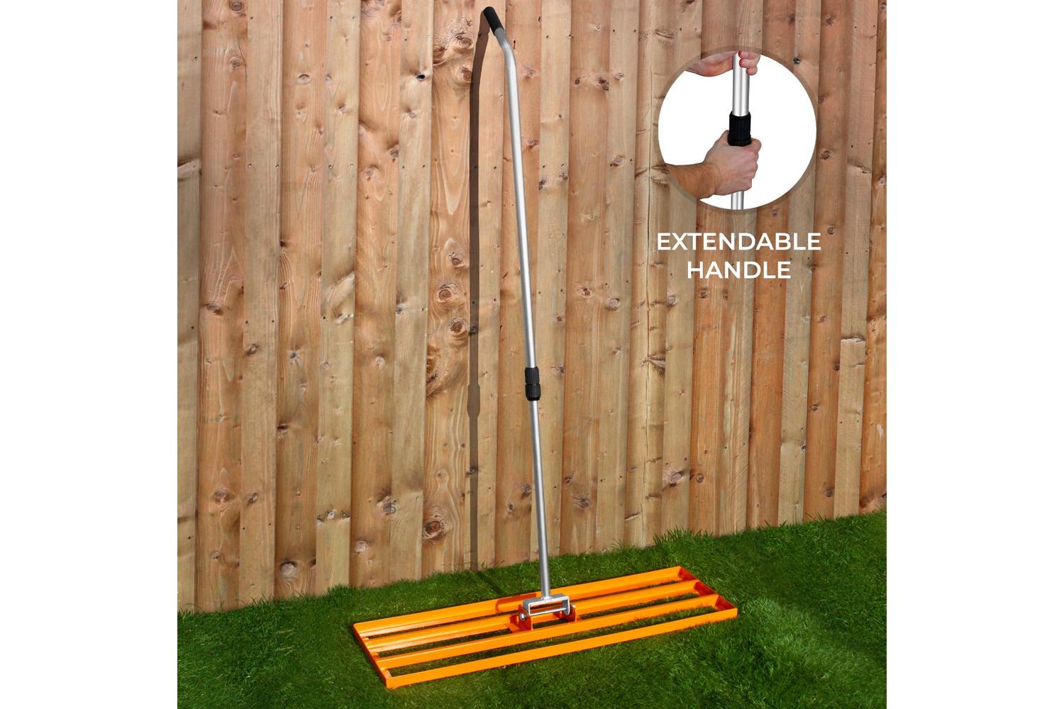 Monstershop 210807 - T-mech Lawn Leveller 100cm  Orange-2