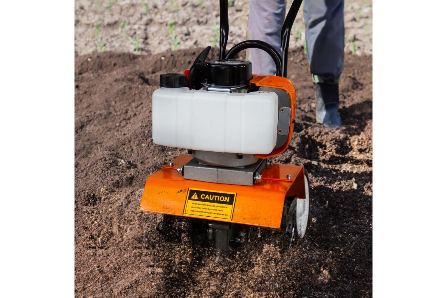 Monstershop 210985 - T-mech Petrol Garden Tiller-6