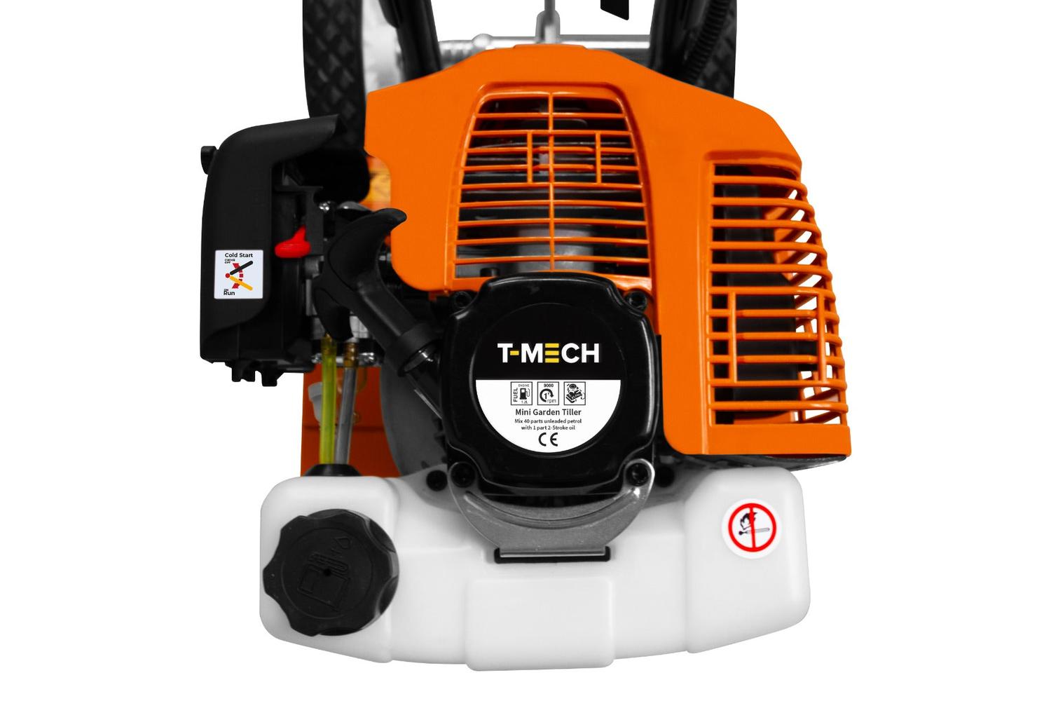 Monstershop 210985 - T-mech Petrol Garden Tiller-7