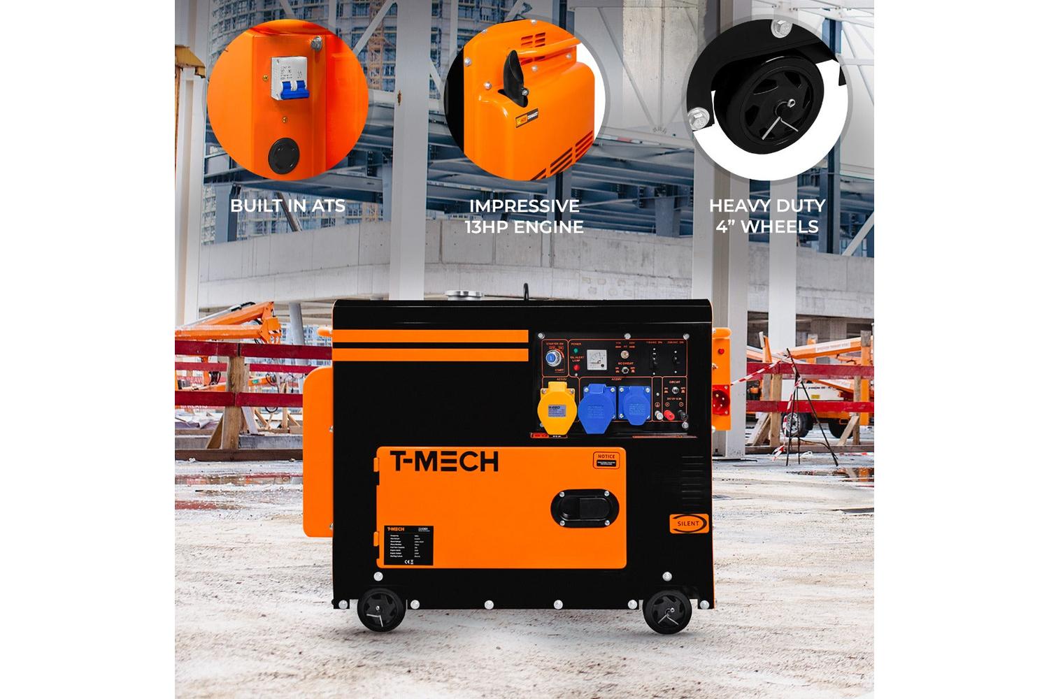 Monstershop 210314 - T-mech Portable Silent Diesel Generator-2
