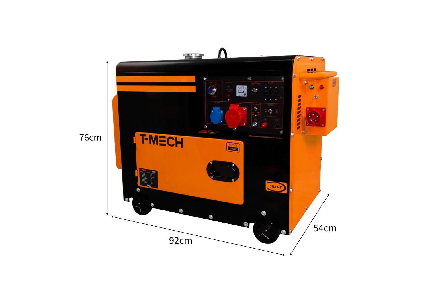 Monstershop 210369 - T-mech Portable Silent Diesel Generator-5