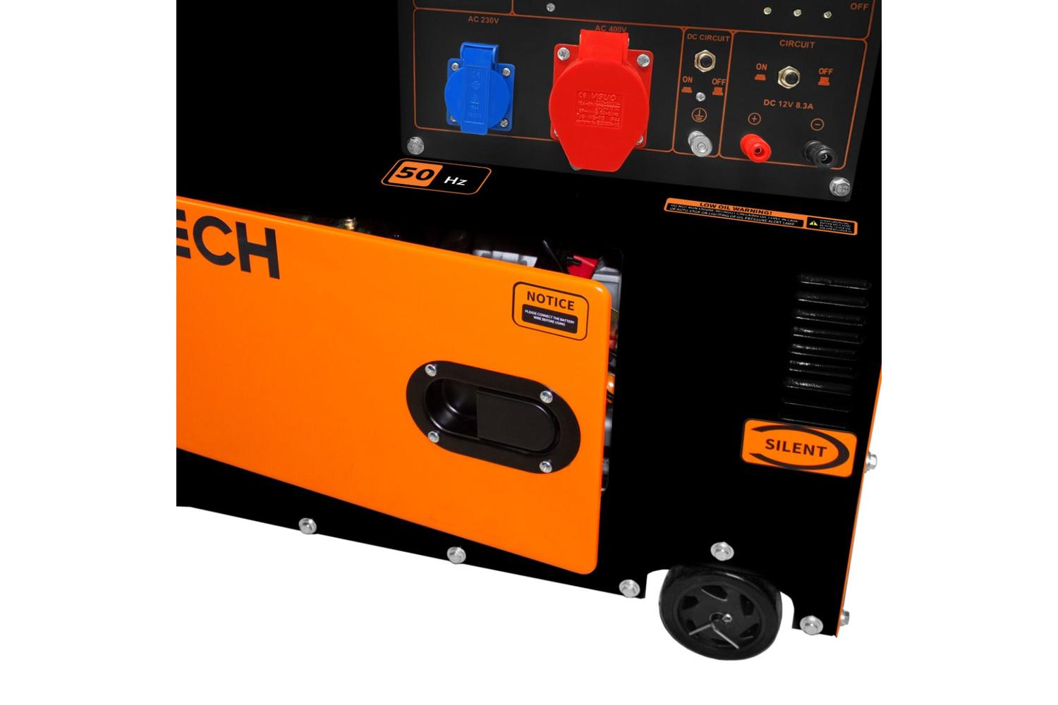Monstershop 210369 - T-mech Portable Silent Diesel Generator-8