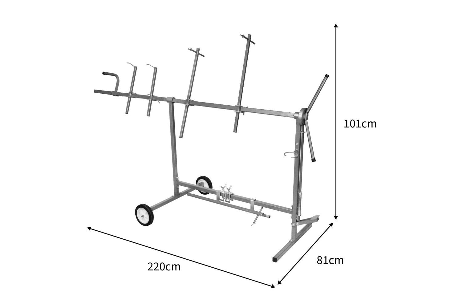 Monstershop 211855 - T-mech Rotary Paint Panel Stand-6