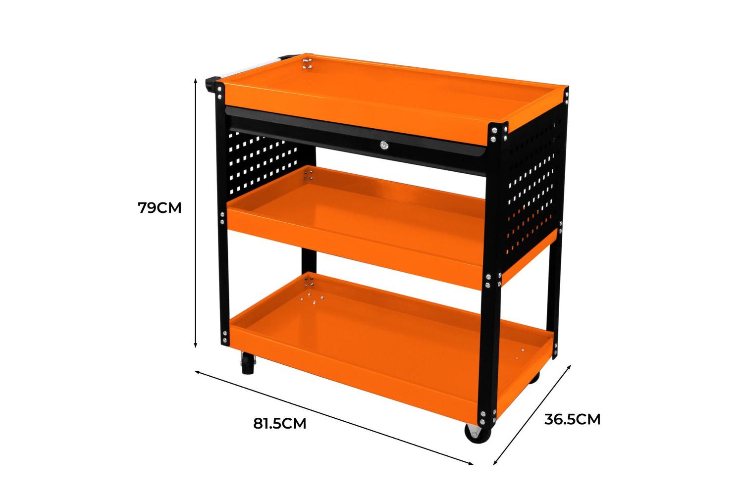 Monstershop 211661 - T-mech Tool Storage Trolley-4
