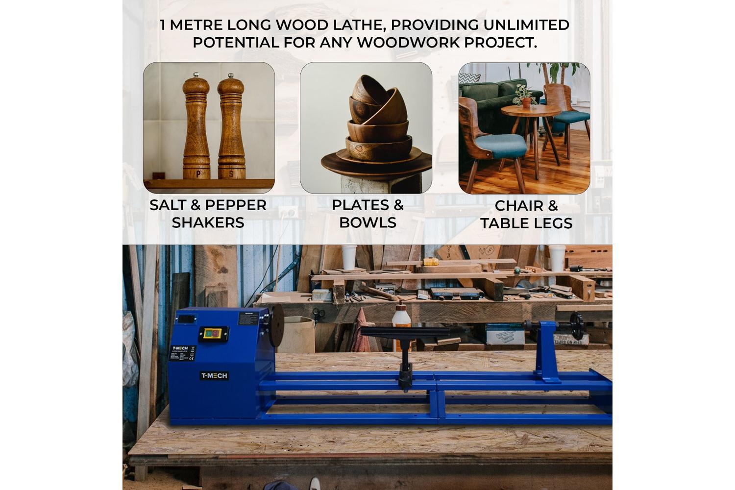 Monstershop 28088 - T-mech Wood Lathe-5