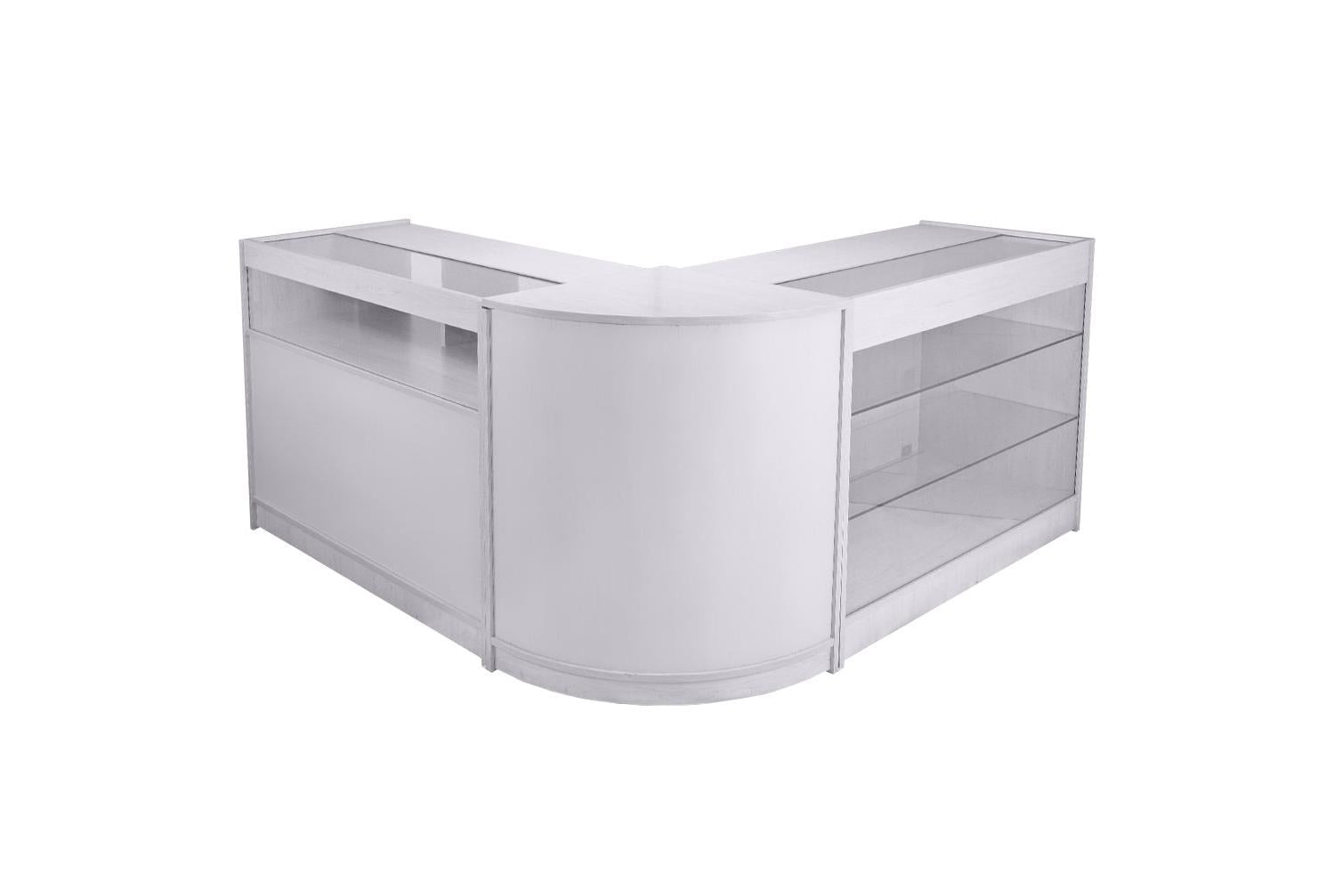 Monstershop 23954 - Taurus Brilliant White Shop Counter & Re