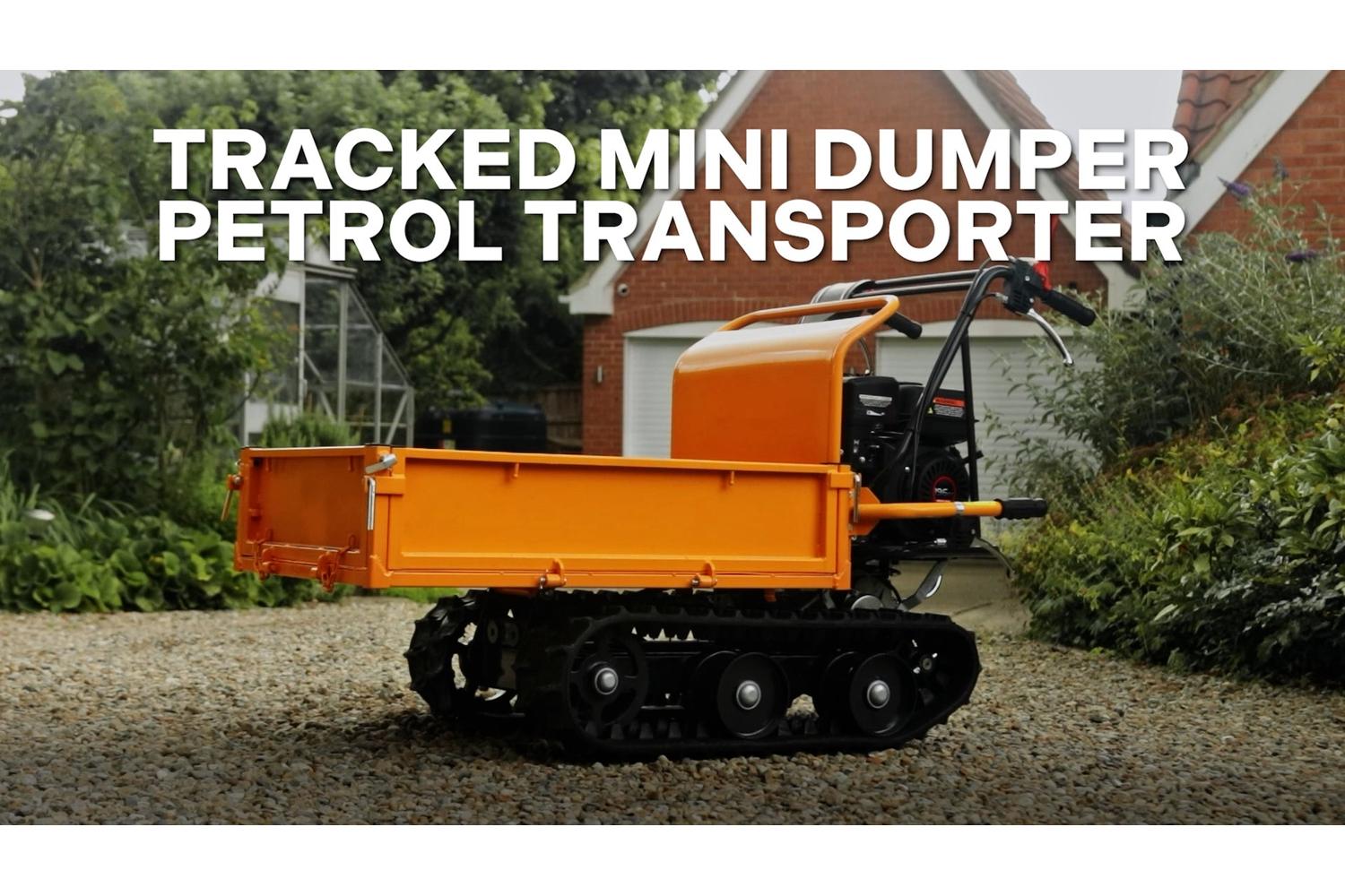 Monstershop 211213 - Tracked Mini Dumper Petrol Transporter
