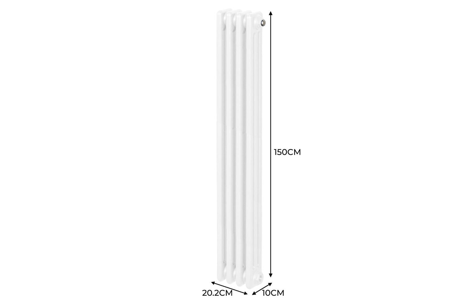 Monstershop 213111 - Traditional 3 Column Radiator - 1500 X-6