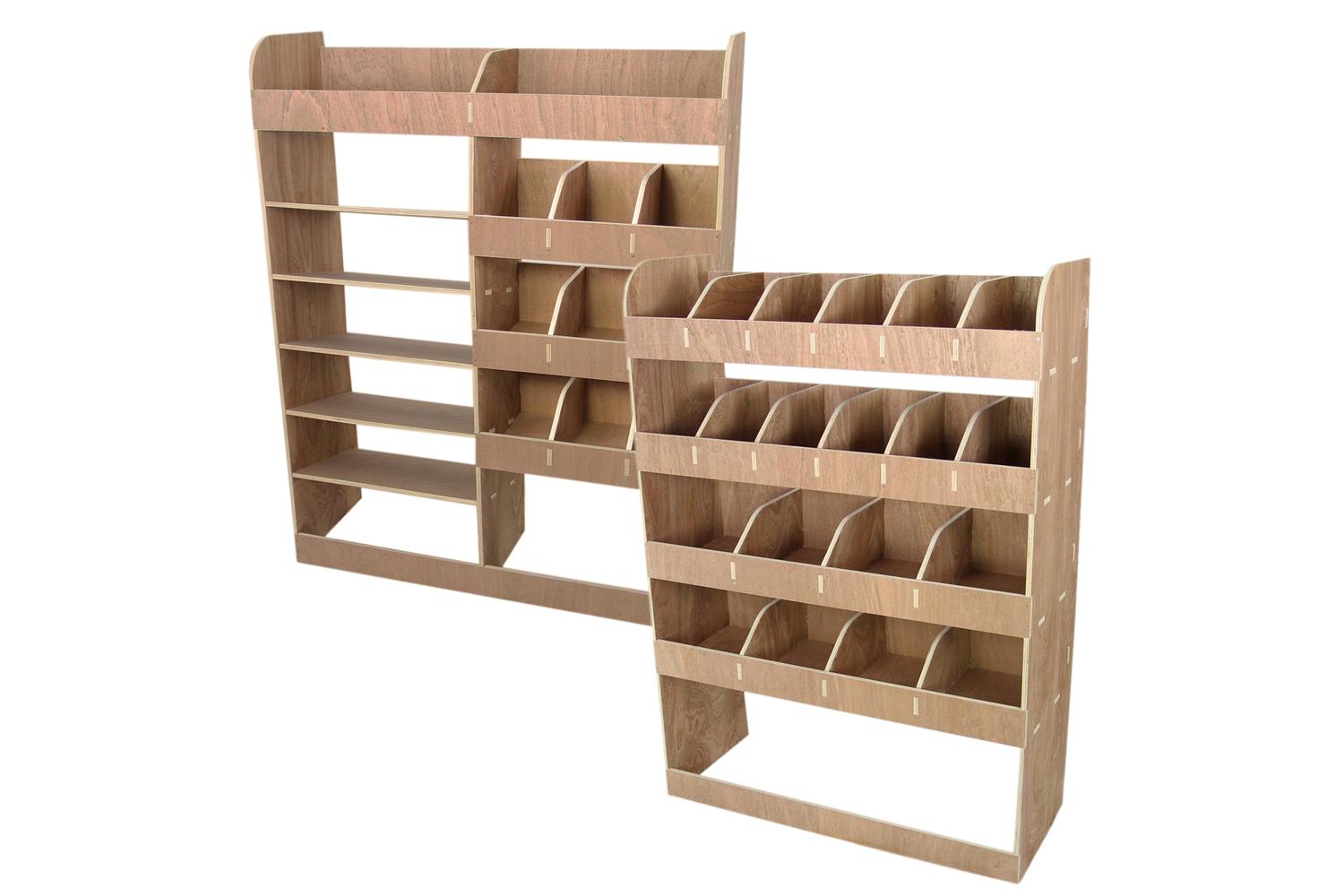 Monstershop 25473 - Vauxhall Vivaro Swb Plywood Van Racking