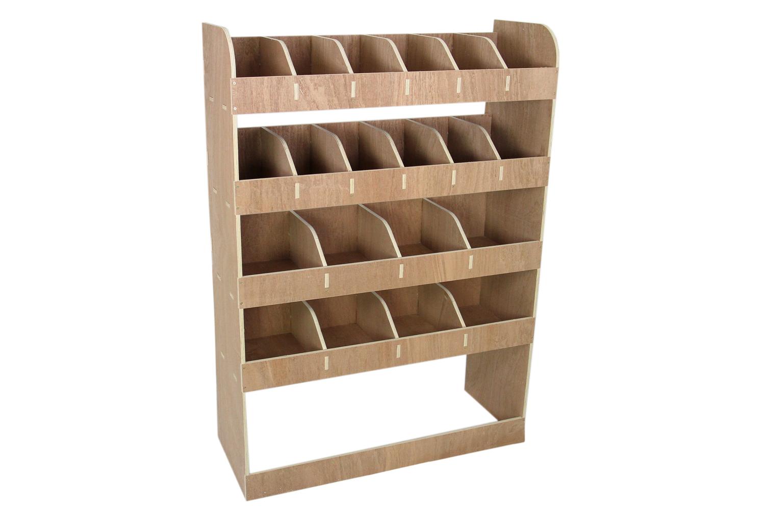 Monstershop 25473 - Vauxhall Vivaro Swb Plywood Van Racking-3
