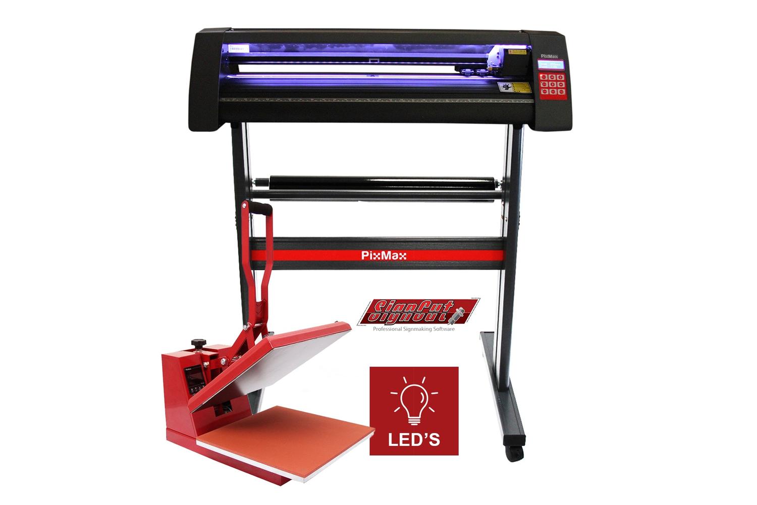 Monstershop 27206 - Vinyl Cutter Led 38cm Clam Press & Signc-2