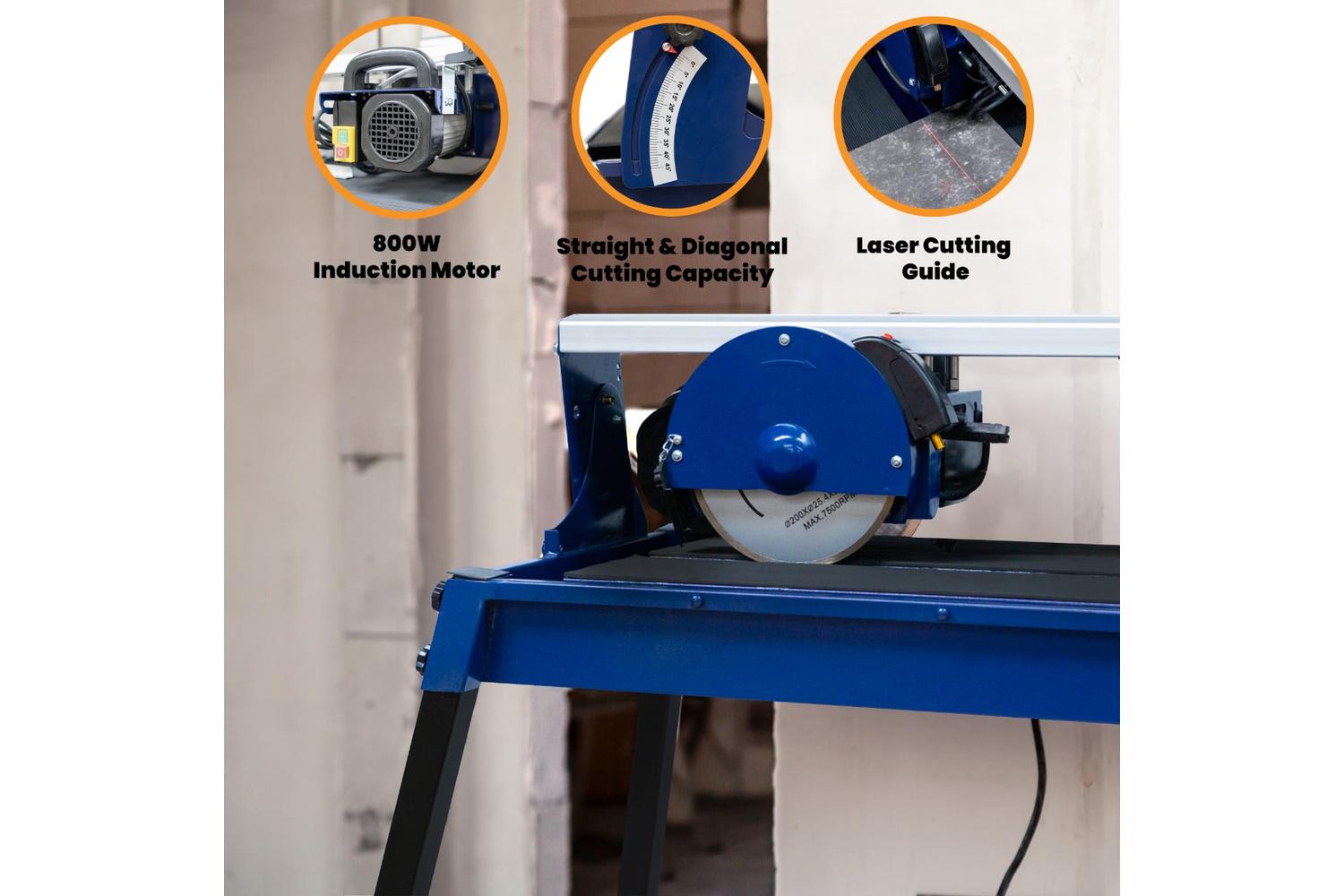 Monstershop 26123 - Wet Tile Cutter Bench - 720mm / 800w-3