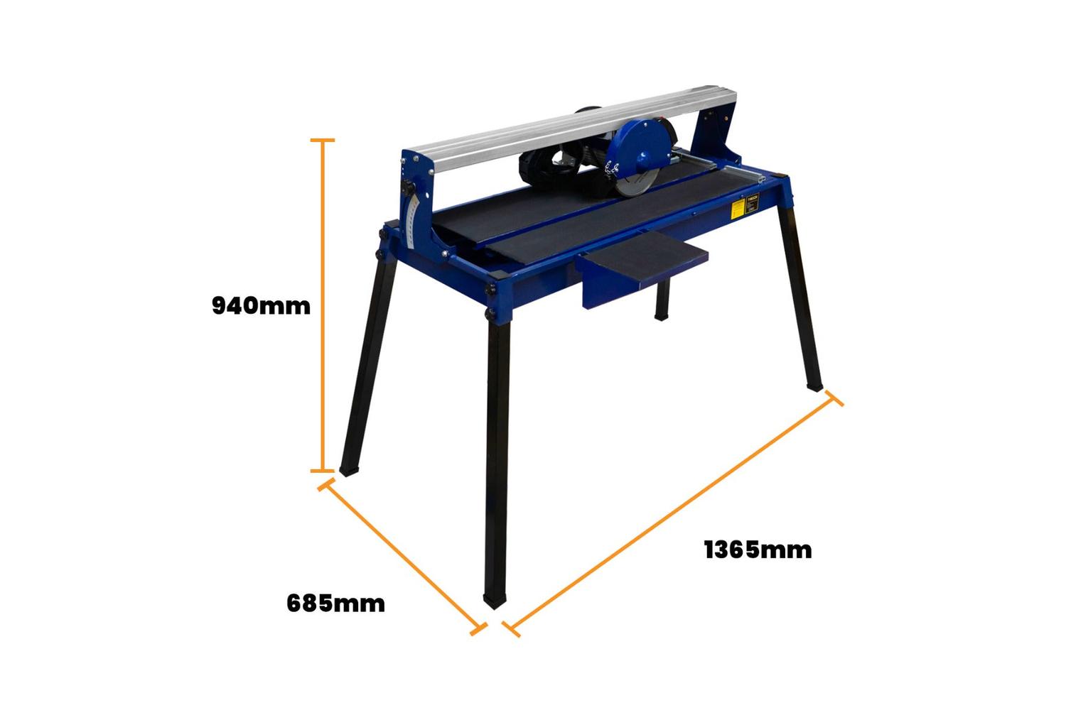 Monstershop 26123 - Wet Tile Cutter Bench - 720mm / 800w-7