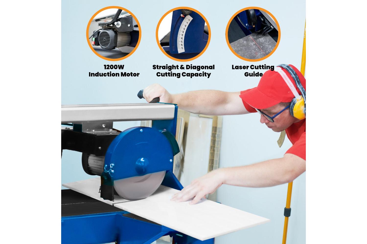 Monstershop 26124 - Wet Tile Cutter Bench - 920mm / 1200w-3