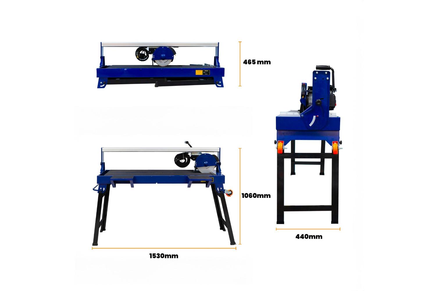 Monstershop 26124 - Wet Tile Cutter Bench - 920mm / 1200w-6