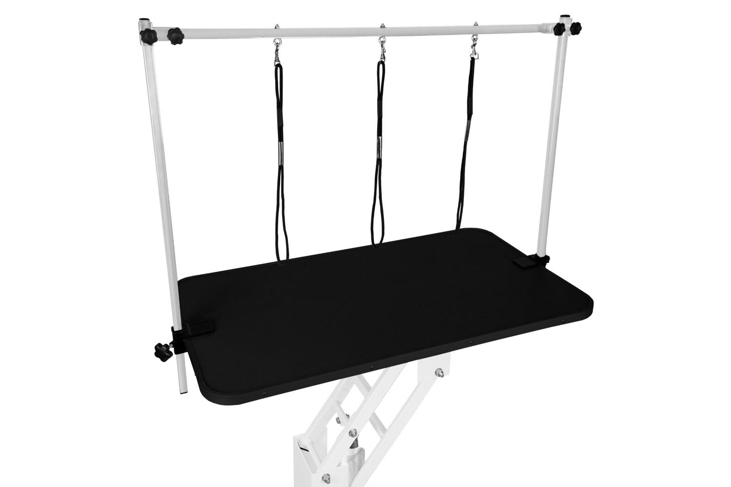 Monstershop 212306 - White Hydraulic Grooming Table - Black-4