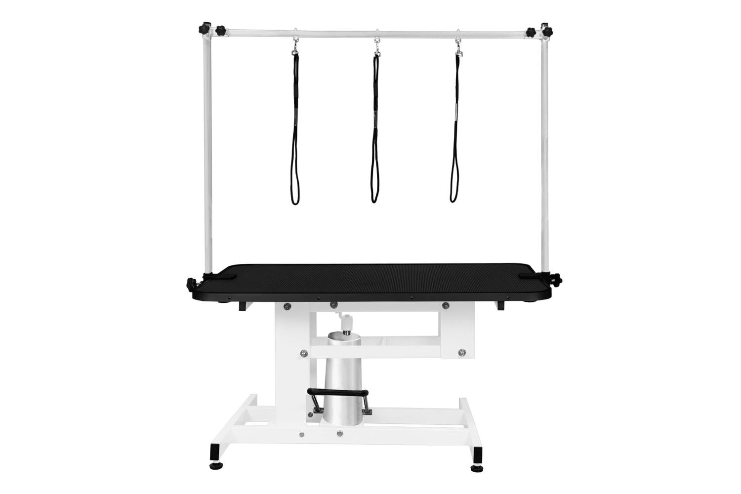 Monstershop 212306 - White Hydraulic Grooming Table - Black-7