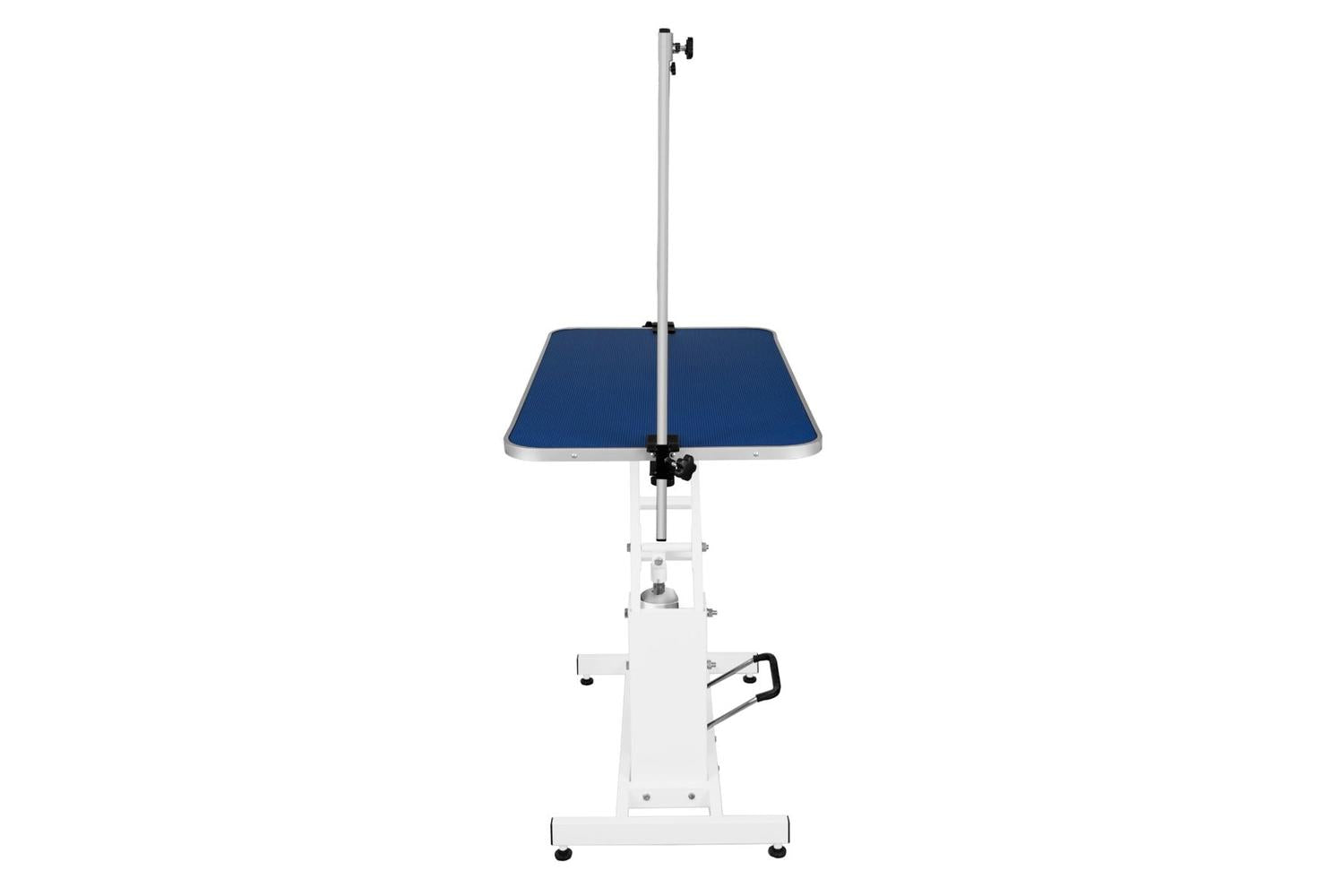 Monstershop 212303 - White Hydraulic Grooming Table - Blue T-3