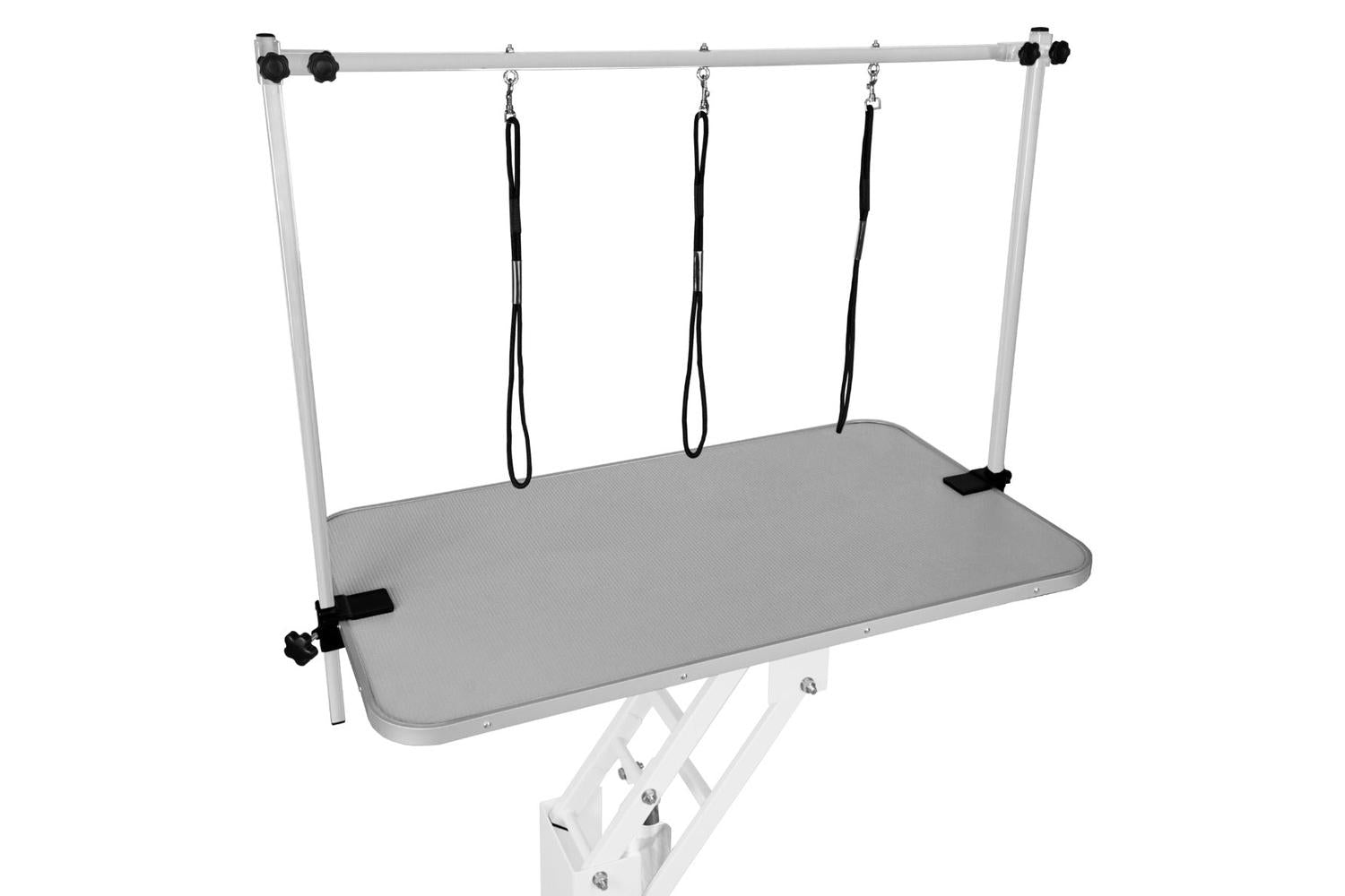 Monstershop 212305 - White Hydraulic Grooming Table - Grey T-4