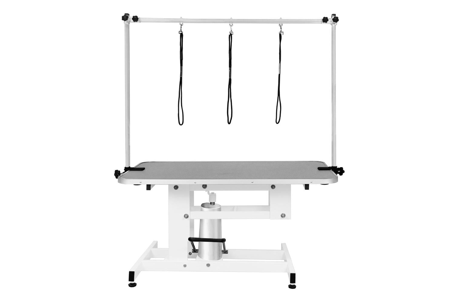 Monstershop 212305 - White Hydraulic Grooming Table - Grey T-7