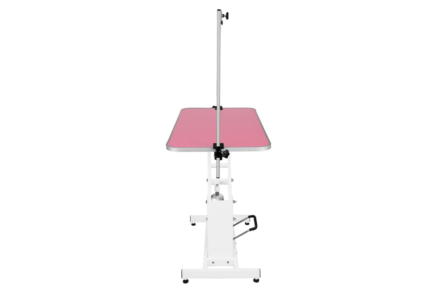 Monstershop 212304 - White Hydraulic Grooming Table - Pink T-3