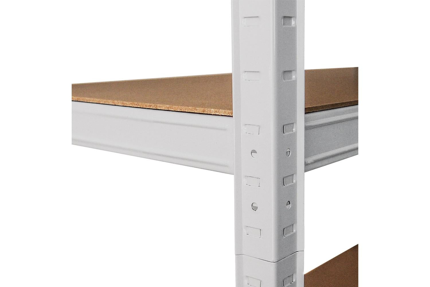 Monstershop 25244 - White Racking Units 90 X 40 X 180-5