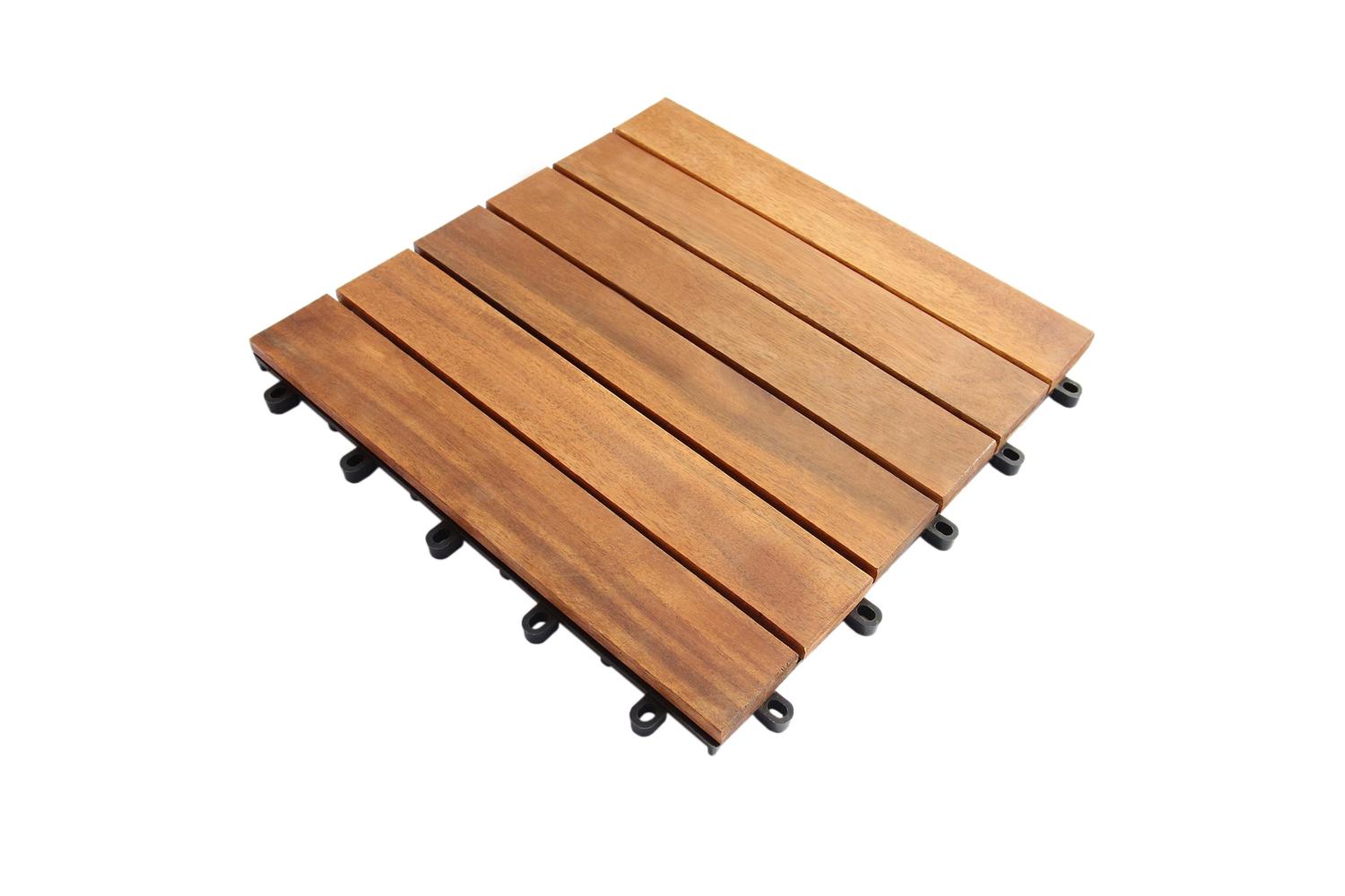Monstershop 27219 - Wooden Decking Tiles-2