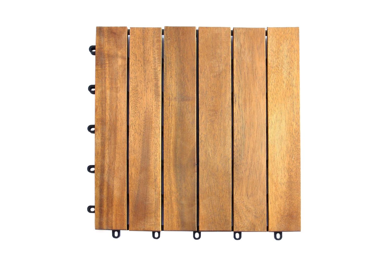 Monstershop 27219 - Wooden Decking Tiles-3