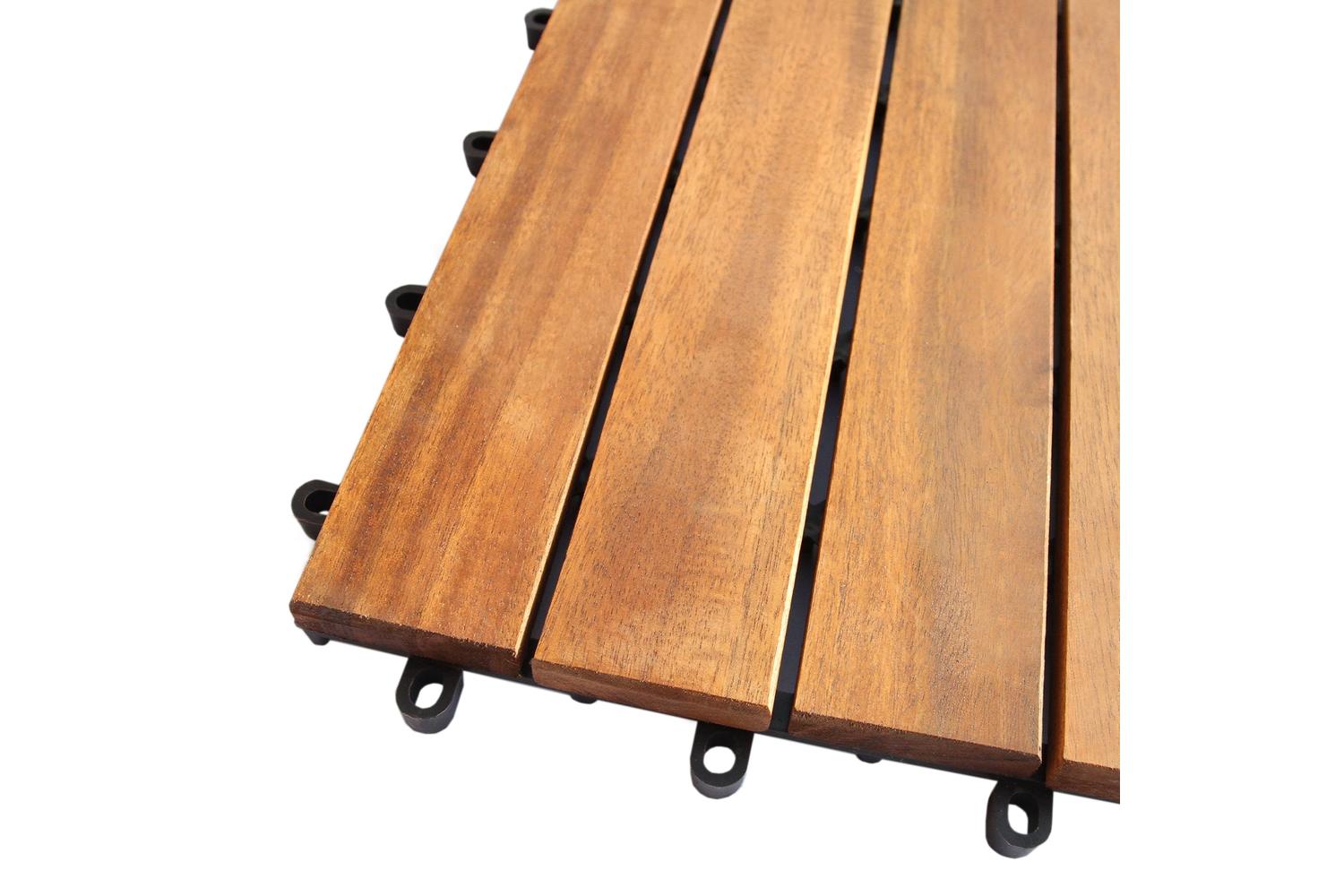 Monstershop 27219 - Wooden Decking Tiles-6