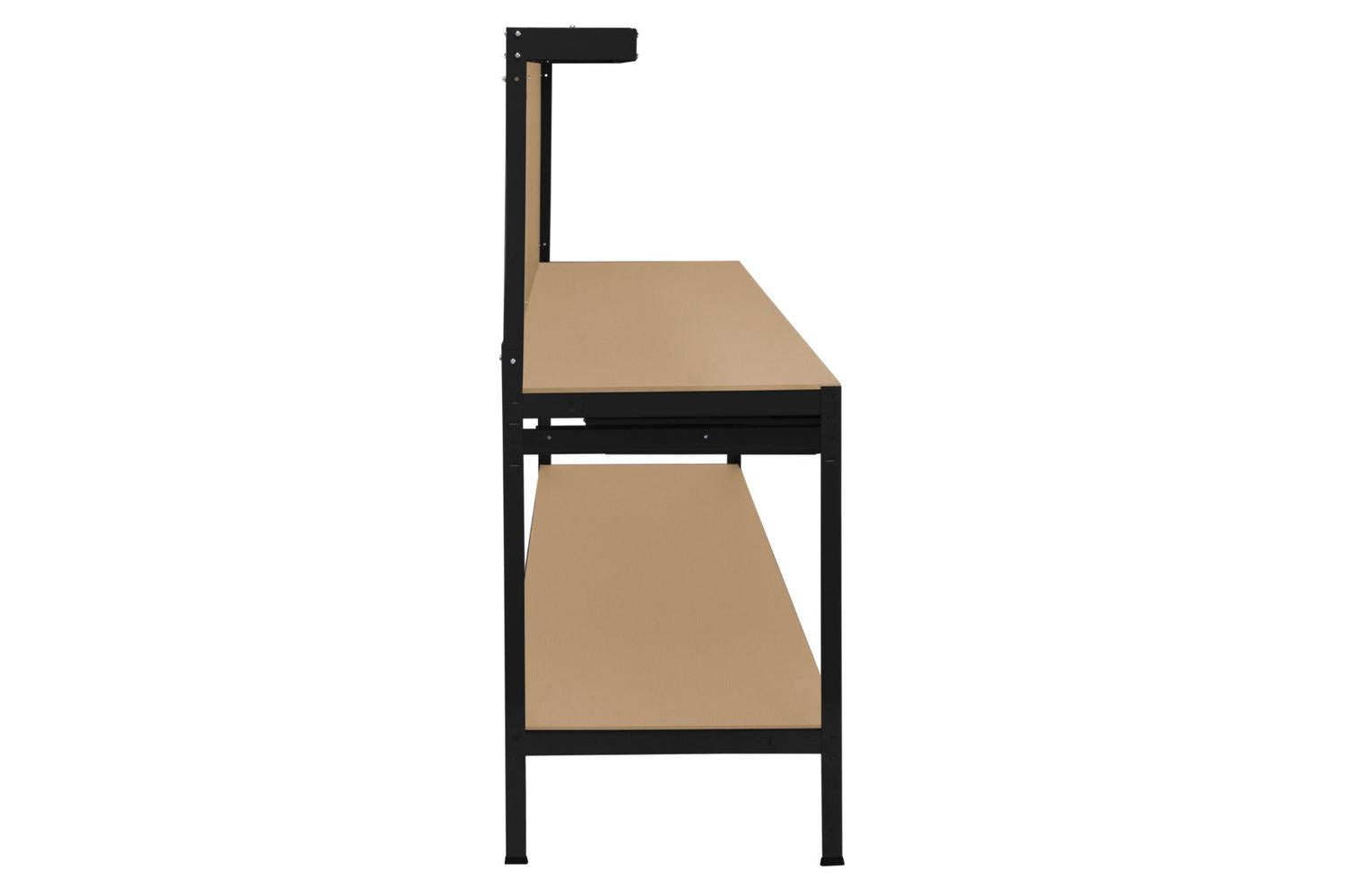 Monstershop 210762 - Workbench With Pegboard Drawer & Light-2