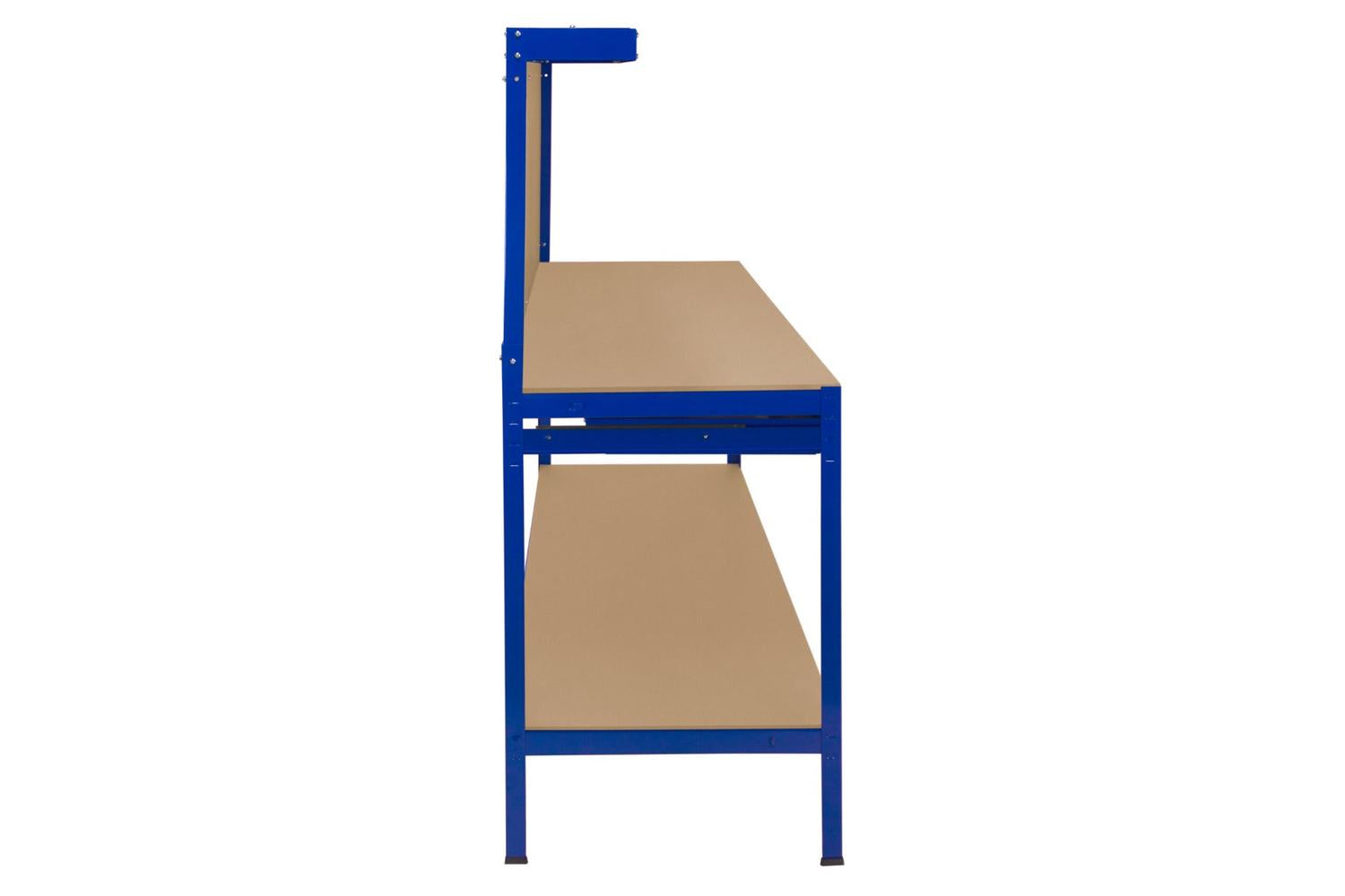 Monstershop 210794 - Workbench With Pegboard Drawer & Light-2