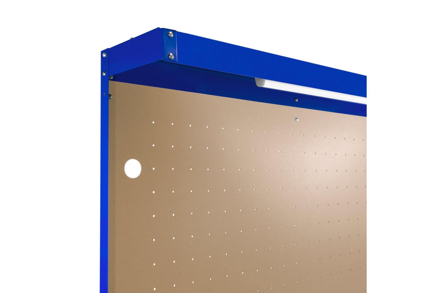 Monstershop 210794 - Workbench With Pegboard Drawer & Light-7