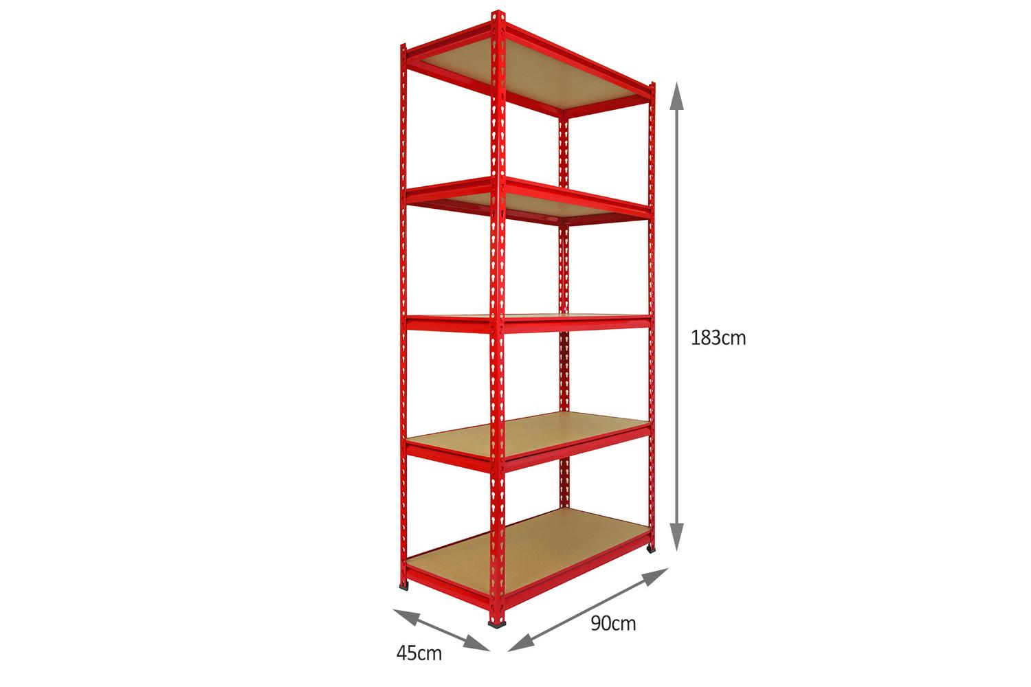 Monstershop 20007 - Z-rax 90cm Corner Racking Bundle: Corner-5