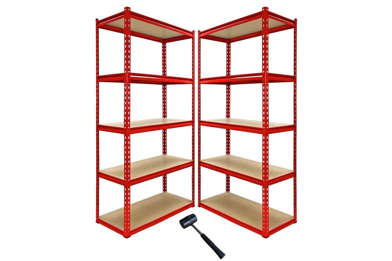 Monstershop 20004 - Z-rax 90cm Racking Bundle: Corner Shelvi-2