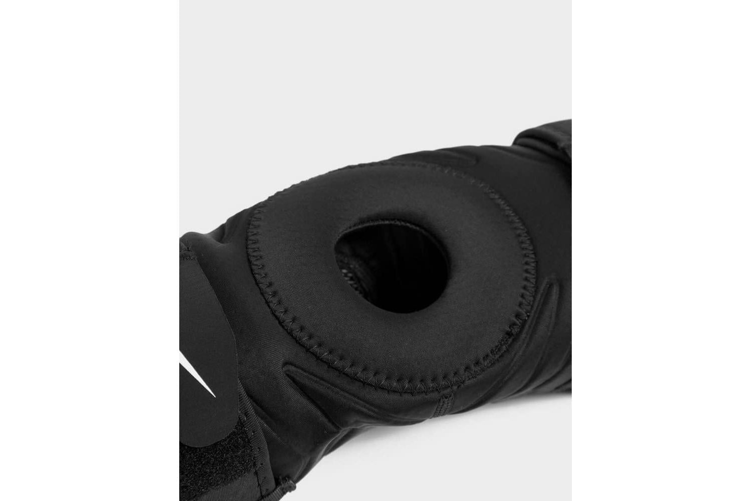 Nike Bb-accnikpro005b - Nike Pro Open Knee Strap Sleeve Blac-3