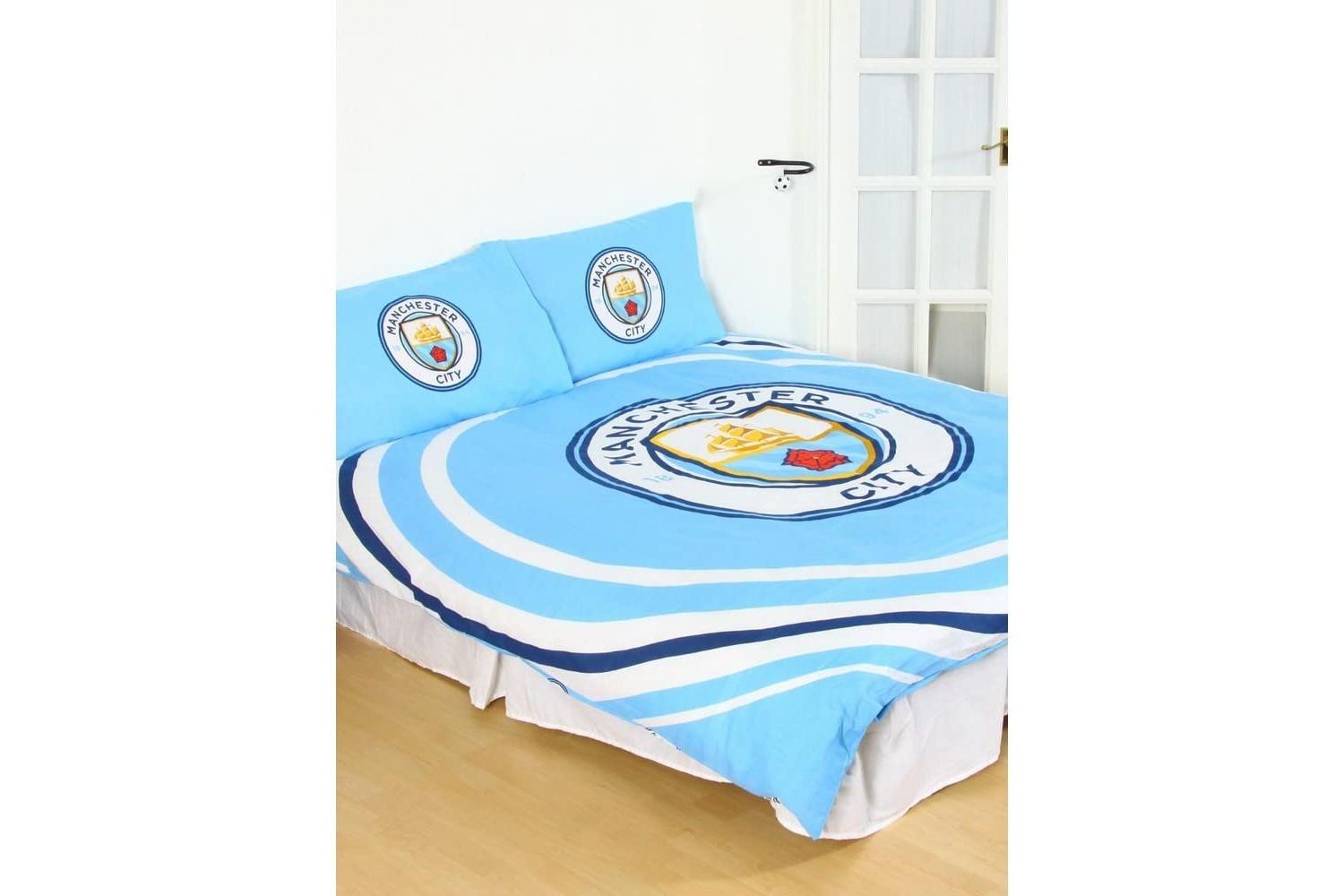 Manchester City F.c. Double Duvet Set