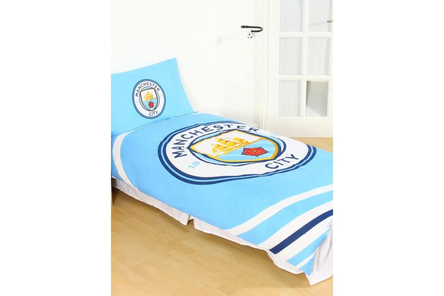Manchester City F.c. Double Duvet Set-3
