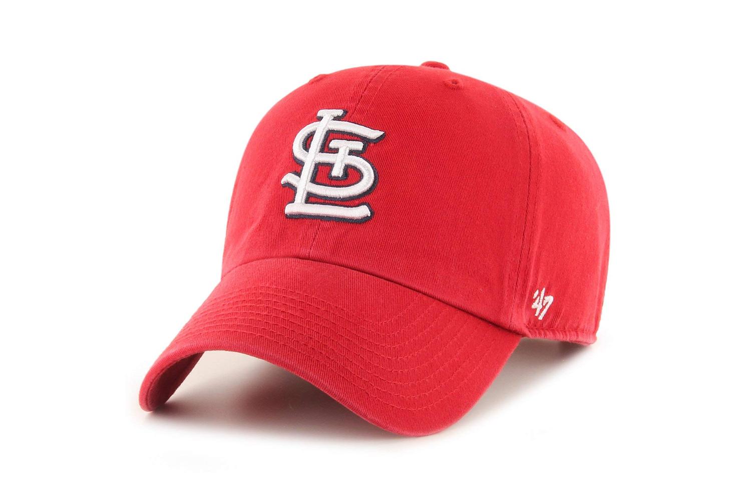 47 Brand Adjustable Cap - Clean Up St Louis Cardinals Red