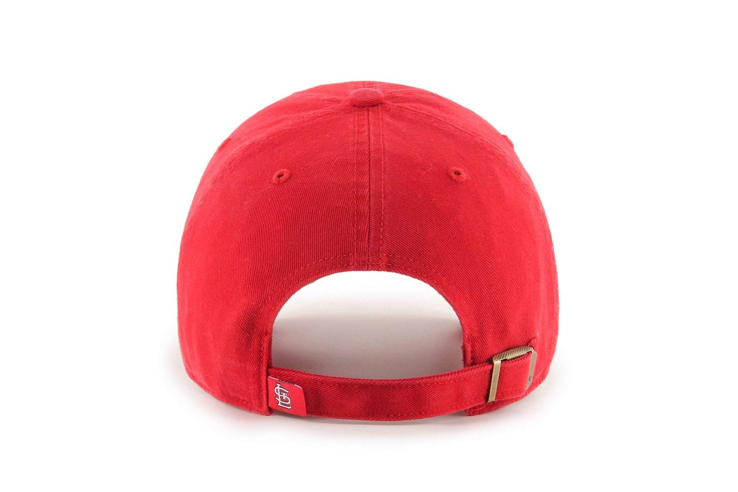 47 Brand Adjustable Cap - Clean Up St Louis Cardinals Red-2