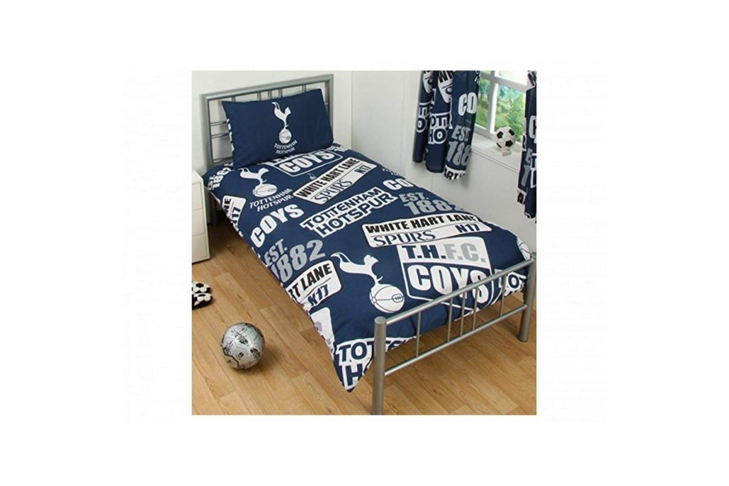 Tottenham Patch Single Duvet Set Description
