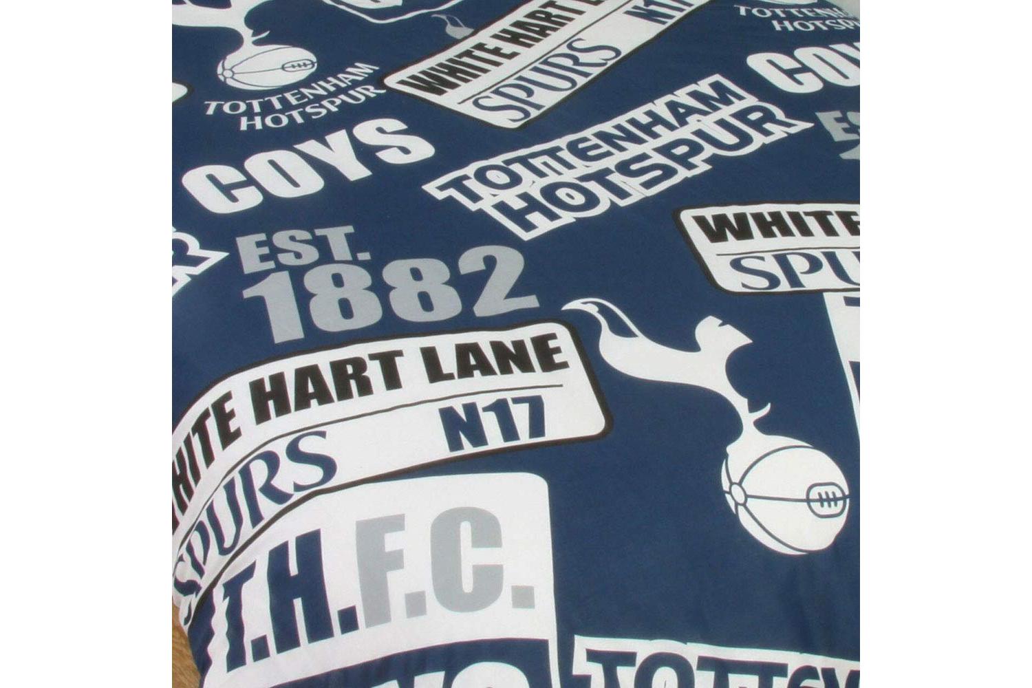 Tottenham Patch Single Duvet Set Description-3