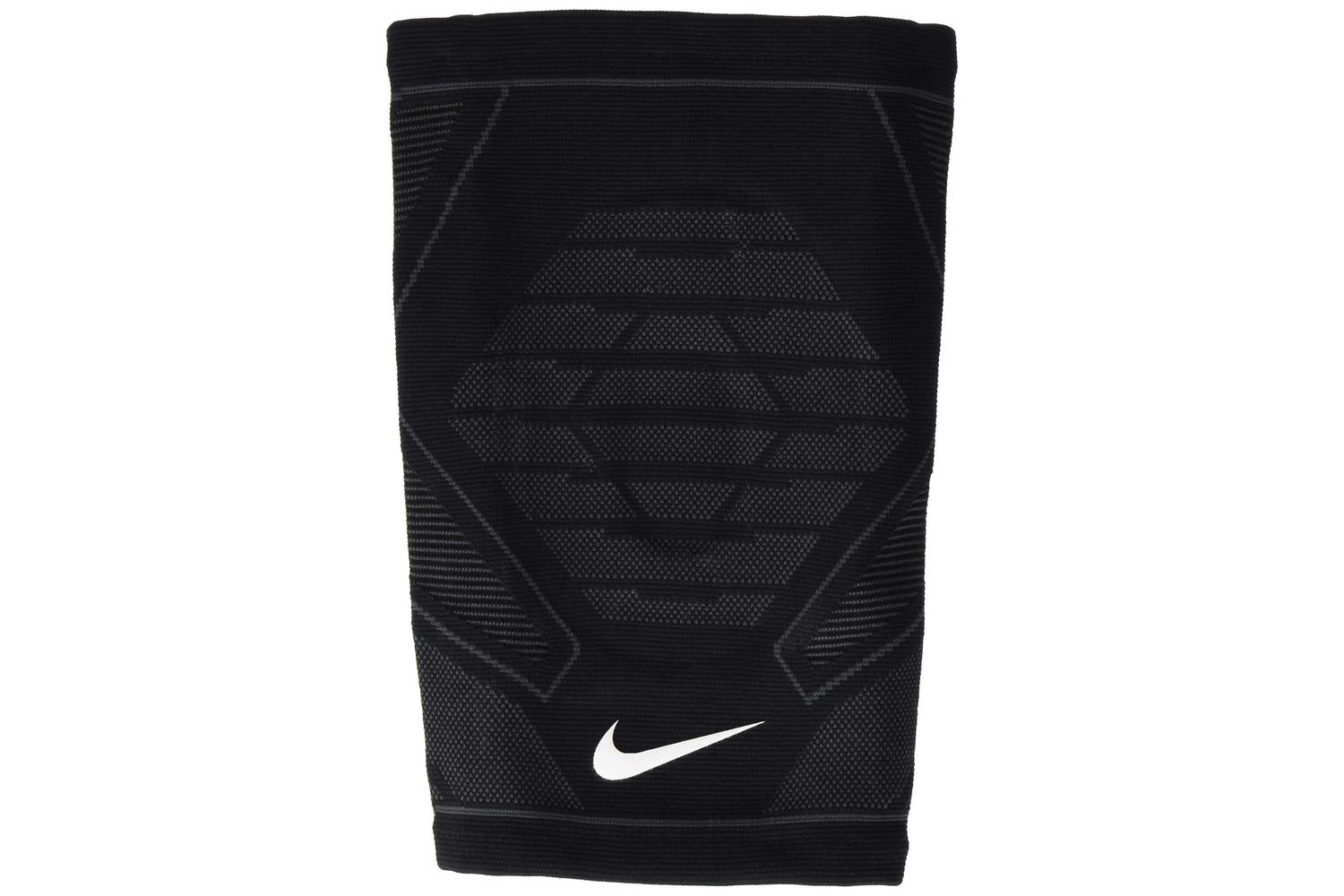 Nike Bb-accnikpro003c - Nike Pro Knit Knee Sleeve Black Whit