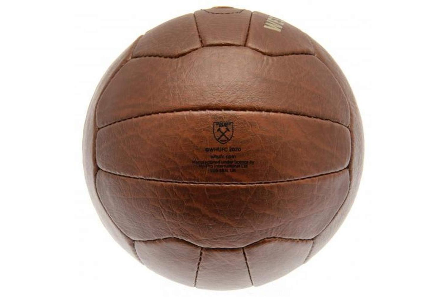 West Ham United Fc Faux Leather Football-3