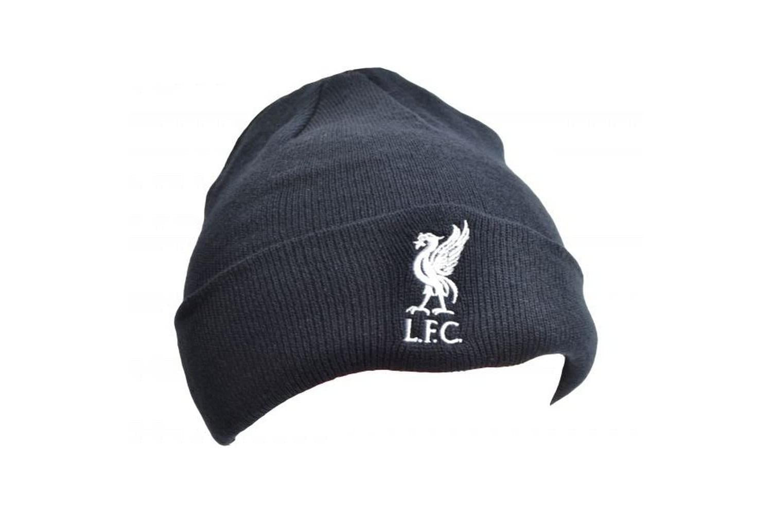 Knitted Embroidered Crest Beanie Hat