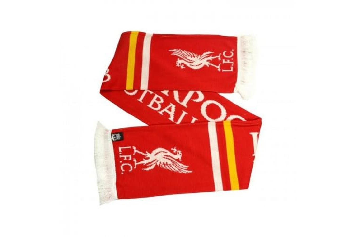 Liverpool Fc Jacquard Knitted Scarf