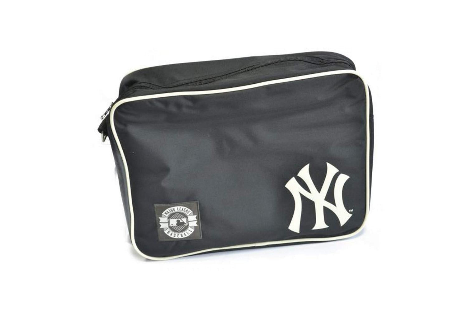 Mlb Ny New York Yankees Flight Shoulder Bag - Burgundy
