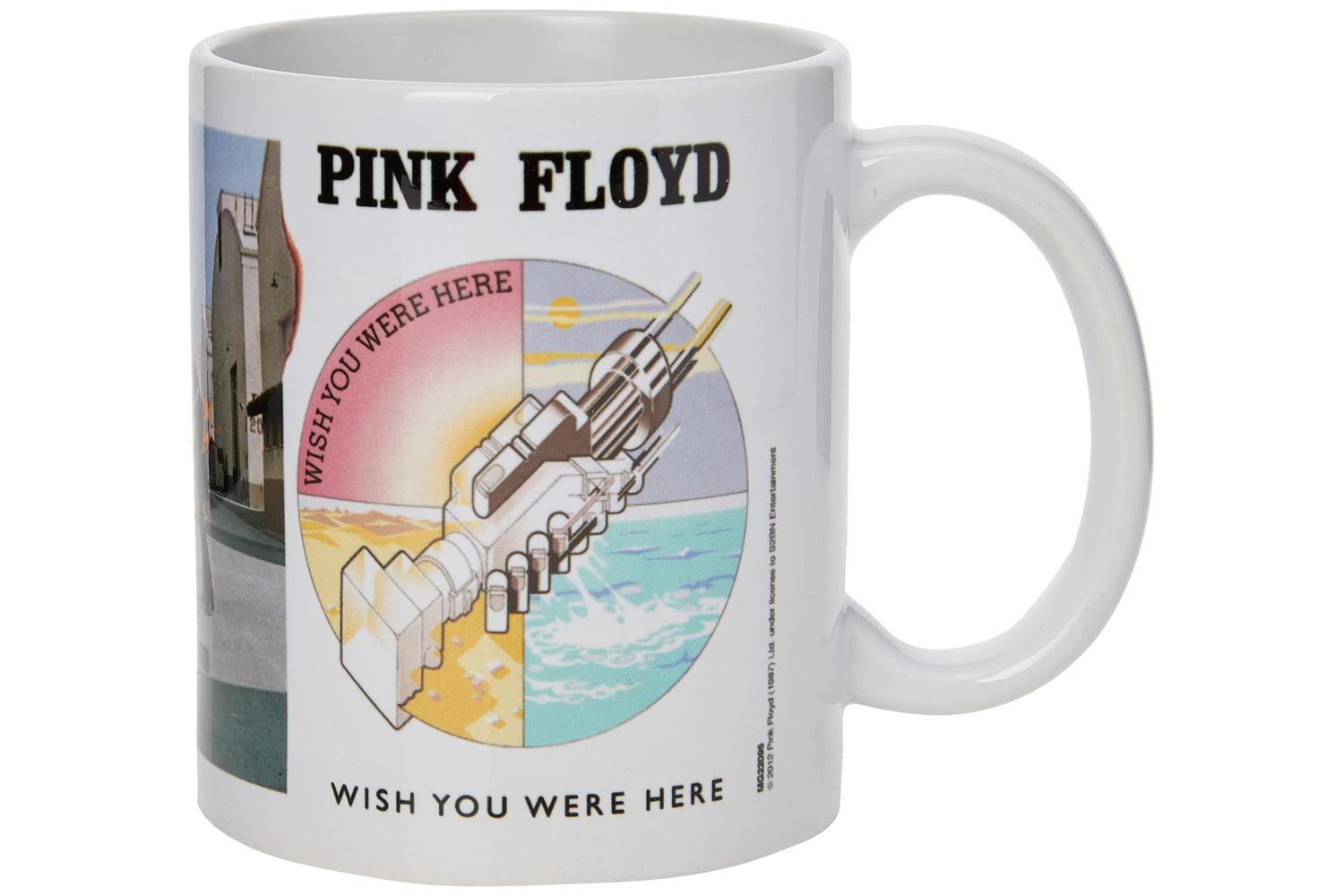 Pink Floyd Coffee Mug With Iconic Album Artwork