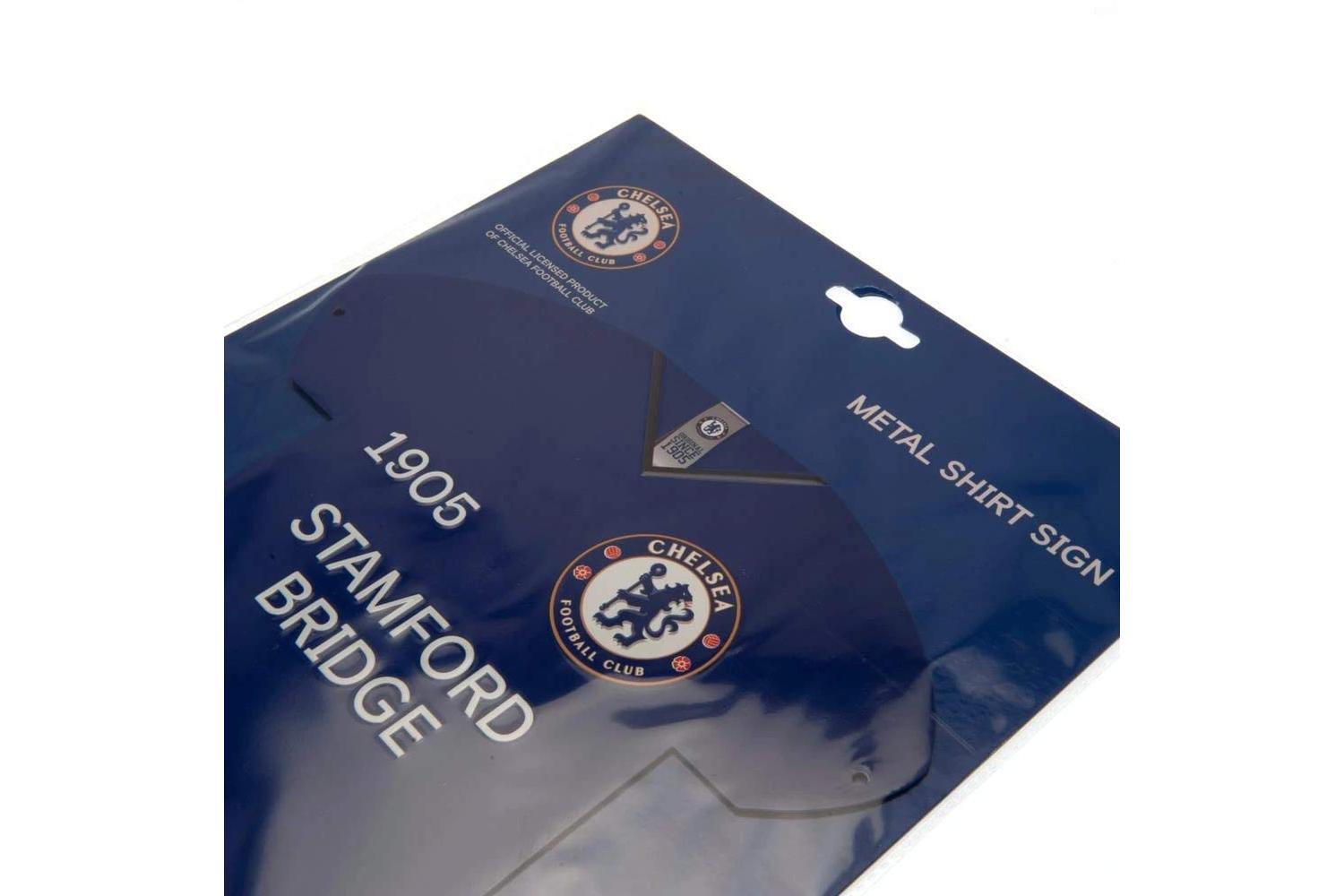 Chelsea Fc Jersey Metal Sign-3