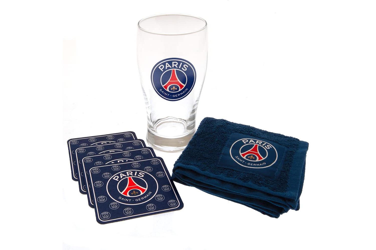 Glassware Set Psg Mini Bar Set Paris Saint Germain F.c.